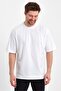 2636 Basic 24x1 Single Jersey Oversize Back Printed T-shirt