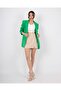 Women's Side Light Slit Mini Skirt Beige