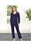 4008 Nightgown Dressing Gown Pajama Set 4 Piece Maternity Set - 2