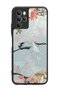 Omix X700 Glossy Phone Case with Watercolor Stork Design