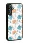 Samsung A54 Glossy Phone Case with Tiny Leaves Design - 2