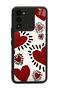 Tecno Spark 8C Brush Heart Design Glossy Phone Case