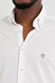 Slimfit Lycra Collar Buttoned Cotton Summer Long Sleeve Men's Shirt - 7