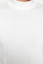Ecru Slim Fit Cotton Half Turtleneck 100% Cotton Basic Sweater Tmnaw22Kz1293 - 5