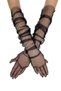 Black Stylish Bridal Gloves Special Occasions Gloves Henna Gloves - 3