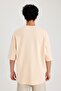 Loose Fit Crew Neck Printed Short Sleeve T-Shirt B2314ax23hs - 6