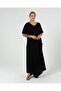 Plus Size Skirt Bias Prong Pocket Maxi Dress - 2