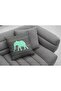 Ethnic Elephant Patterned Special Design Double Sided Printed Throw Pillow Cover - 3