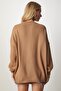 Women's Basic Knit Sweater with Biscuit Pocket Detail MX00125 - 4