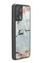 Oppo A74 Glossy Phone Case with Watercolor Stork Design - 2