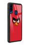 Glossy Phone Case for Samsung A20S Red Design - 2