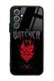 Samsung A24 Witcher 3 Fire Design Glossy Phone Case