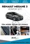 Renault Megane 3 Comfort Set Ready-made Sound-Deadening Coating Set for Storage Pockets