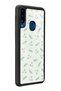 Glossy Phone Case for Samsung A20S with Green Leaf Design - 2
