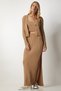 Women's Biscuit Cardigan Athlete Skirt Knitwear Set YY00130 - 2