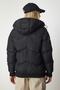 Women's Black Hooded Puffer Jacket VP00006 - 8