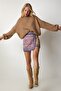 Women's Biscuit Balloon Sleeve Basic Knitwear Sweater BV00098