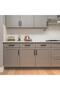 320 Mm Stainless Black Handle 5 Pieces Furniture Drawer Cloakroom Kitchen Cabinet Handle 4251 - 4