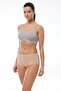 Women's Skin Ecru 4 Pack Wide Brim Modal Panties 1053 - 4