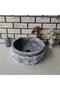 Gray Naturel Mermer Lavabo - 2