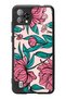 Reeder P13 Blue Plus 2022 Compatible Fuchsia Floral Design Glossy Phone Case