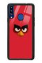 Glossy Phone Case for Samsung A20S Red Design