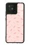 Xiaomi Redmi 10A - 10C Glossy Phone Case with Powder Leaf Design