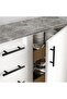 224 Mm Stainless Black Handle TV Unit Bedroom Furniture Drawer Cloakroom Kitchen Cabinet Handle - 6