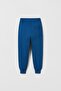 Unisex Contrast Stripe and Text Detailed Kids Tracksuit Set - 6