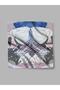 Patterned Chiffon Scarf