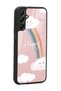 حافظة هاتف سامسونج A04s Happy Cloud بتصميم لامع - 2