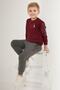 U.S. Polo Assn Nice To Dark Brown Boys' Tracksuit Set - 2