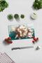Glass Cutting Plate - Glass Cutting Board| Lotus| 17cm x 29cm - 4
