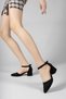 Women's Heeled Shoes00123801 Black Suede - 4