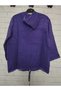 Hooded sparkle, star print, six laces, three quarter sleeve sports jacket/cardigan - 5