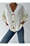 Women's 4 Button Knitwear Cardigan - 4