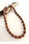 AUTHENTIC BOHEM WOODEN CRUCK NECKLACE BROWN - 3