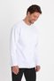 Men's Long Sleeve Pocket 2 Thread Sleeve Reverse Cuff Detailed Sweatshirt - 3