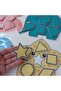 Activity of placing coloured shapes - 5