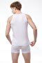 Men's White High-End Micro Modal Undershirt 910 - 3