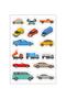 Toy Car and Traffic Signs Labels for Kids (Set of 4-60 Pieces) - 4