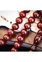 Cherry Color Spiral Patterned Stick Crimping Amber |   Mover - 3