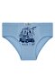 Boy's 5 Pack Colorful Slip Panties - Construction Machinery - - 7