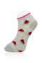 Pack of 12 Women's Patterned Colorful Quality College Booties Socks - 8