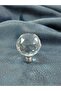 30mm Globe Crystal Handle Clear Chrome Furniture Cloakroom Drawer Cabinet Nightstand Sideboard Dresser Handle