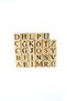 Wooden Letter Cube 29 Letter Turkish Alphabet Cube - 5
