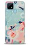 Realme C21 Case Hd Printed Case - Blue + Full Screen Protector