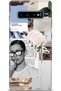Samsung Galaxy S10 Plus Case Hd Printed Case - Woman with Glasses + Full Screen Protector