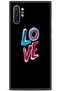 Samsung Galaxy Note 10 Plus Case Hd Printed Case - Colorful Love + Full Screen Protector