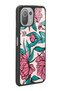 Xiaomi Mi 11 Lite Glossy Phone Case with Fuchsia Flowers Design - 2